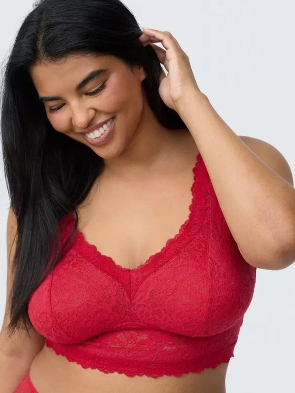 Torrid Unlined Crossback Lace Bralette 2x NWT
